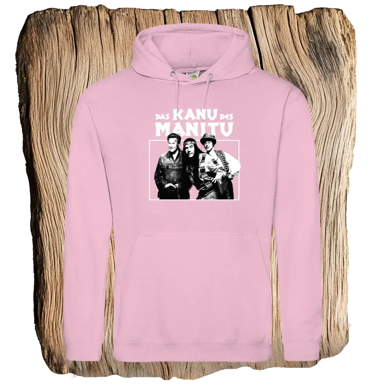 DKDM Kontrast Unisex Hoodie - Das Kanu des Manitu