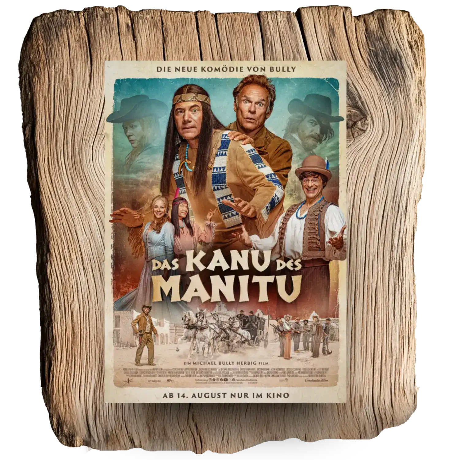 Das originale Filmplakat - Poster - Das Kanu des Manitu