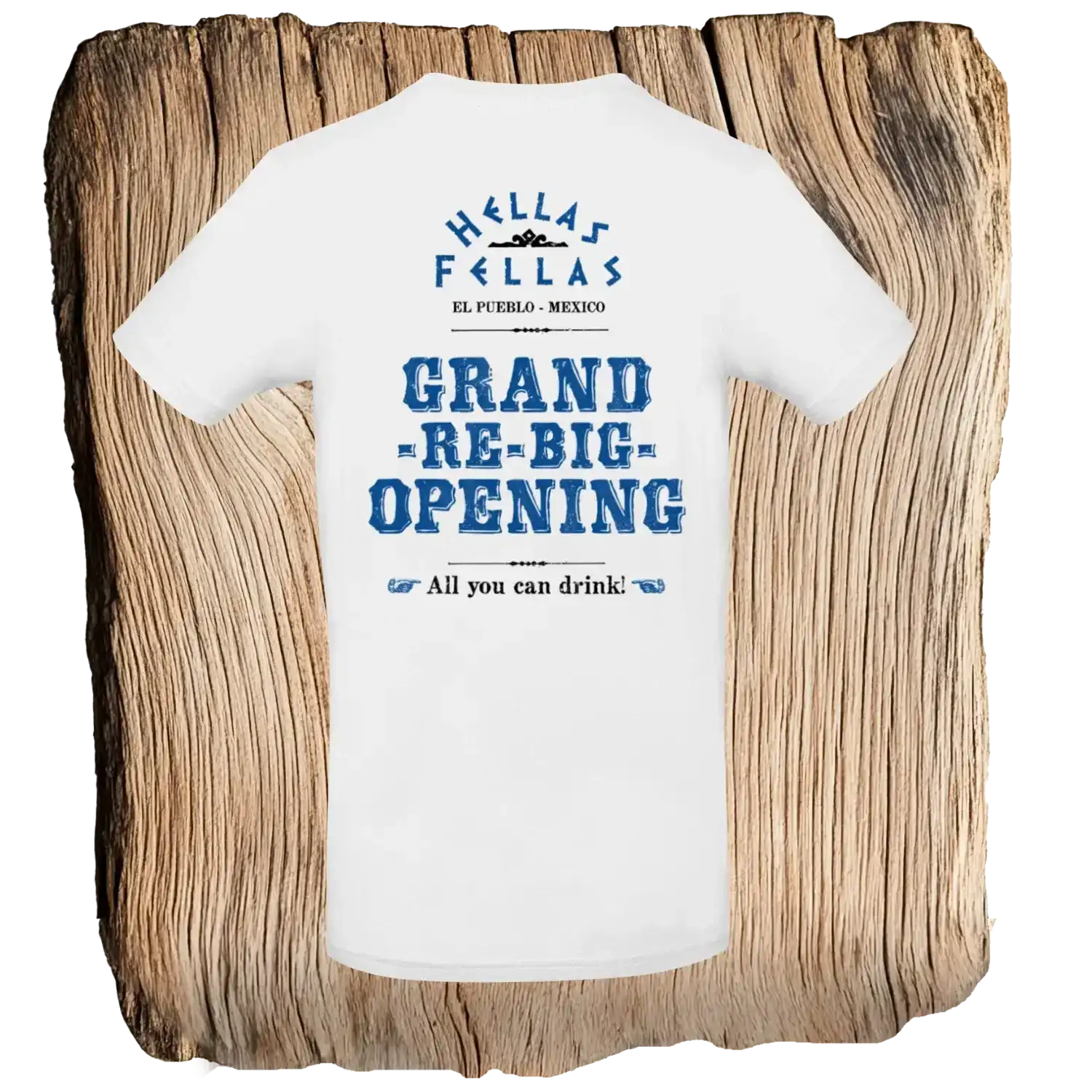 Hellas Fellas Flyer Unisex T-Shirt - Das Kanu des Manitu