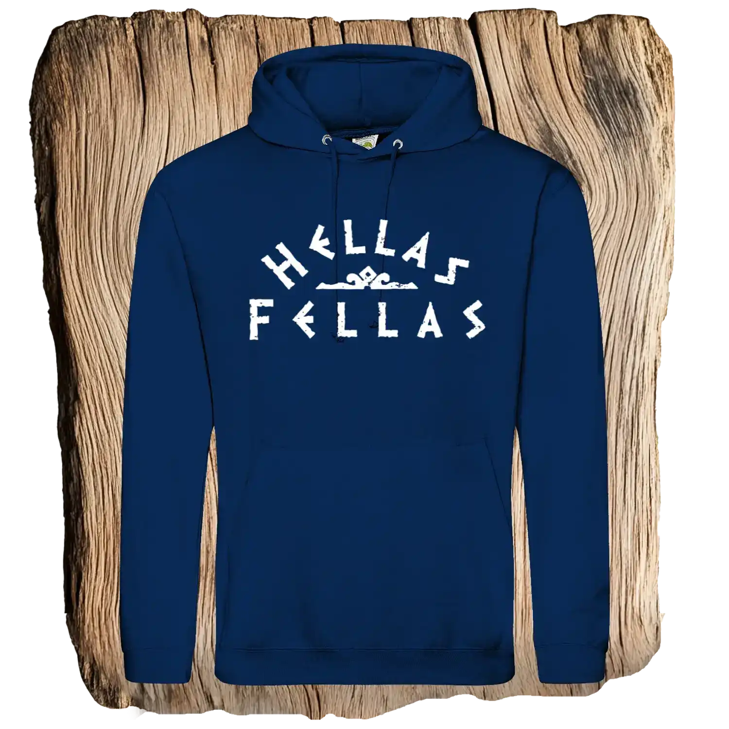 Hellas Fellas Greek Unisex Hoodie - Das Kanu des Manitu