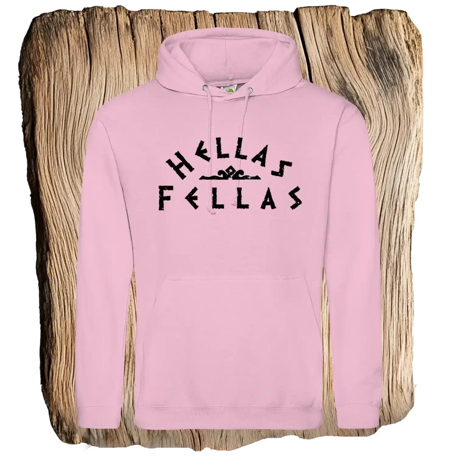 Hellas Fellas Greek Unisex Hoodie - Das Kanu des Manitu