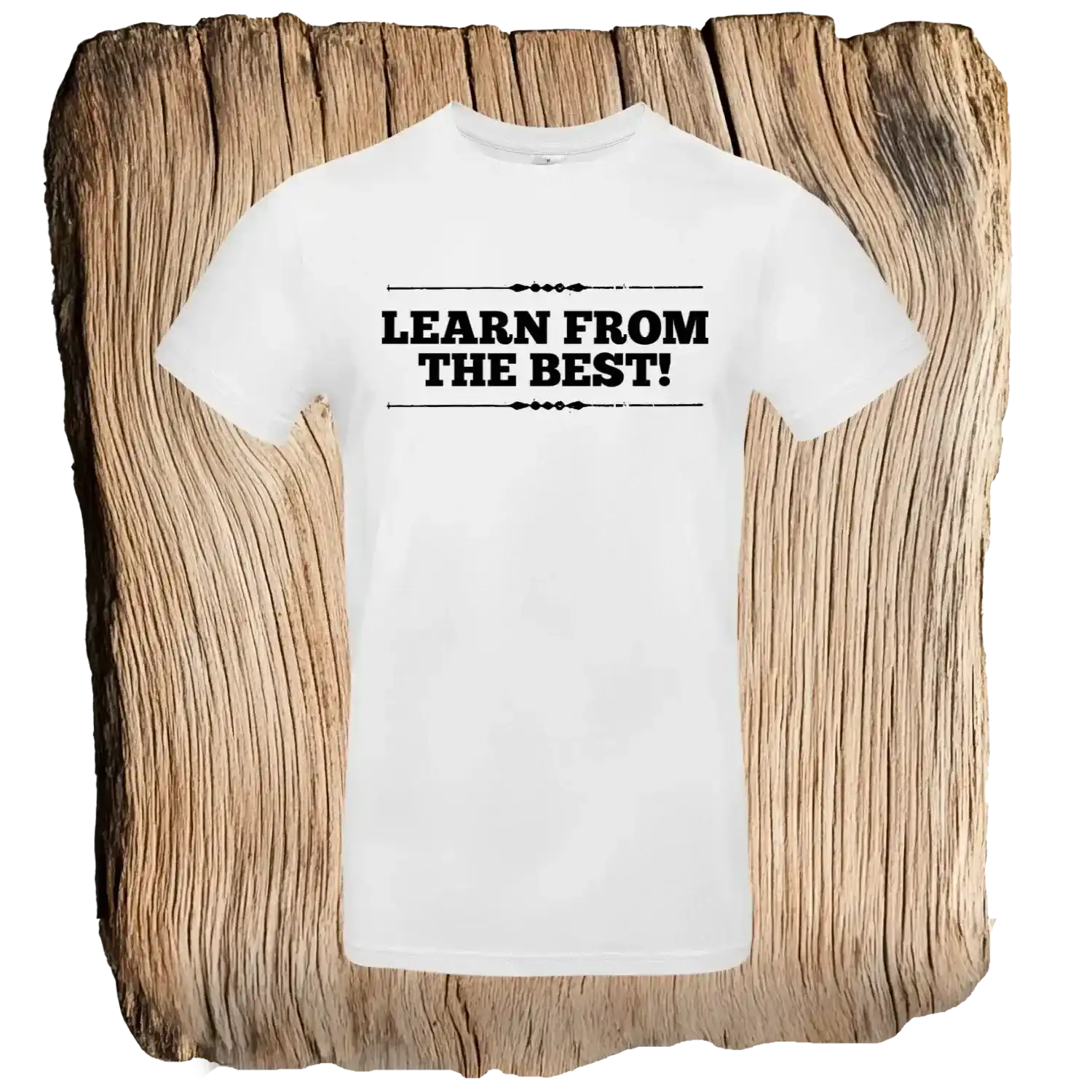 Learn from the Best Unisex T-Shirt - Das Kanu des Manitu