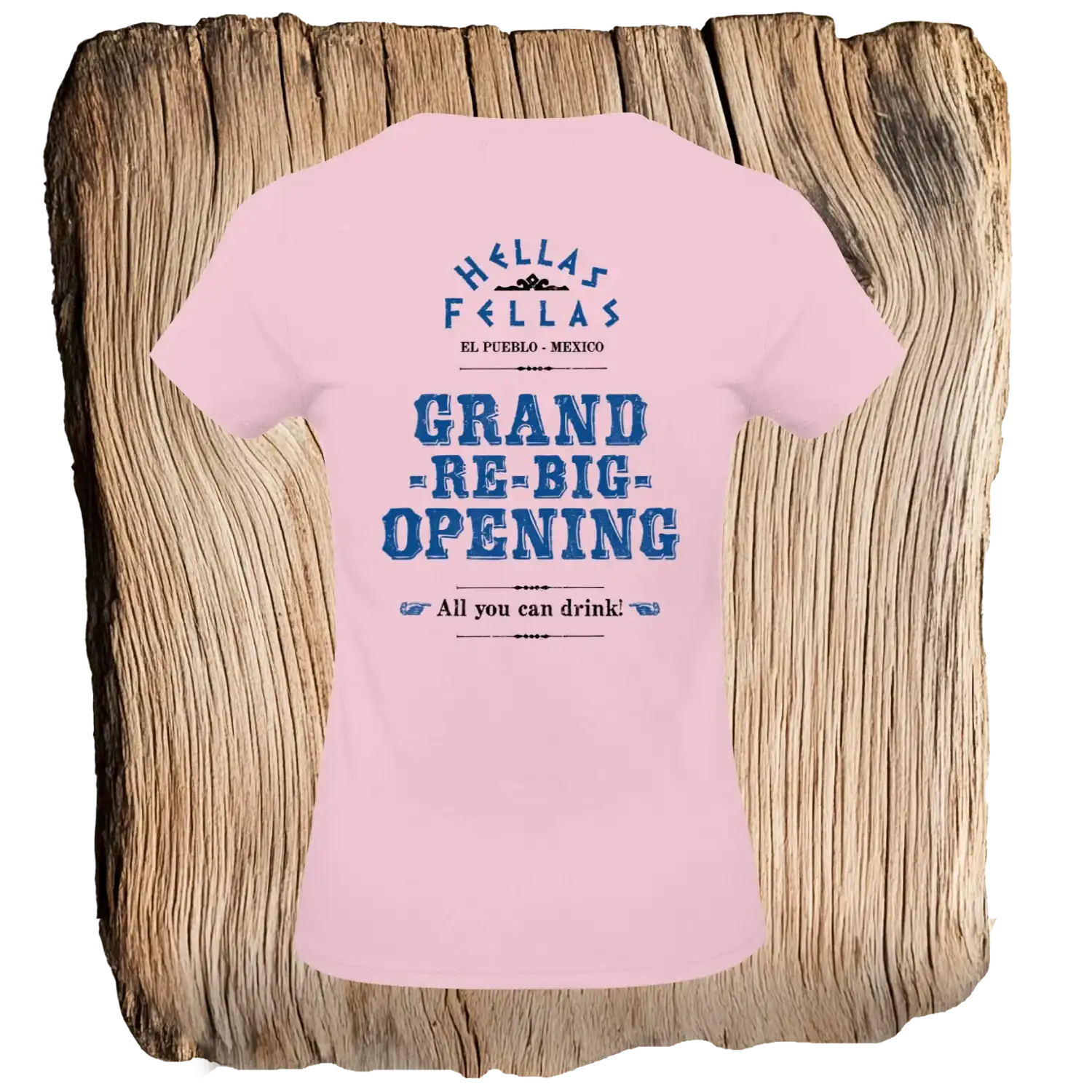 Hellas Fellas Flyer Frauen T-Shirt - Das Kanu des Manitu