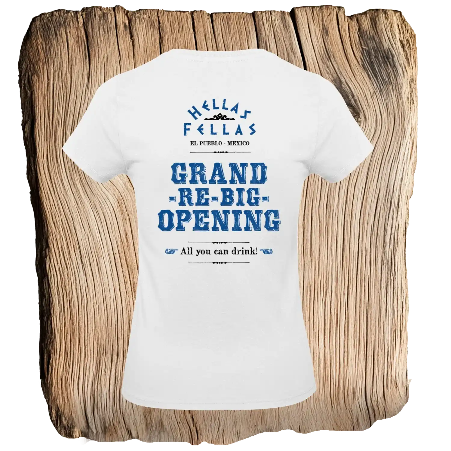 Hellas Fellas Flyer Frauen T-Shirt - Das Kanu des Manitu