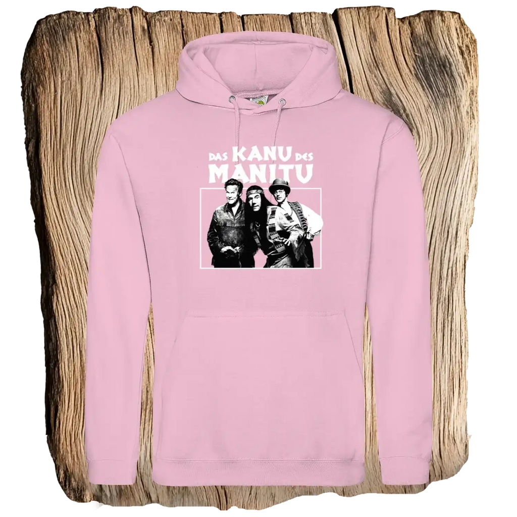 DKDM Kontrast Unisex Hoodie - Das Kanu des Manitu