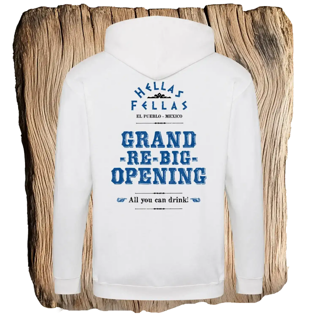 Hellas Fellas Flyer Unisex Zip Hoodie - Das Kanu des Manitu