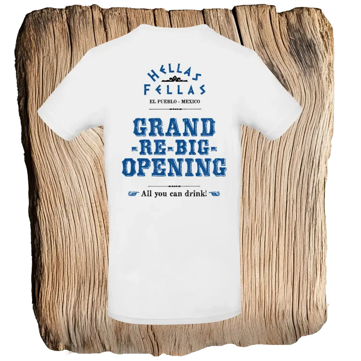 Hellas Fellas Flyer Unisex T-Shirt - Das Kanu des Manitu