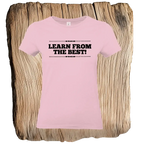 Learn from the Best Frauen T-Shirt - Das Kanu des Manitu