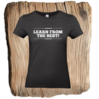 Learn from the Best Frauen T-Shirt - Das Kanu des Manitu