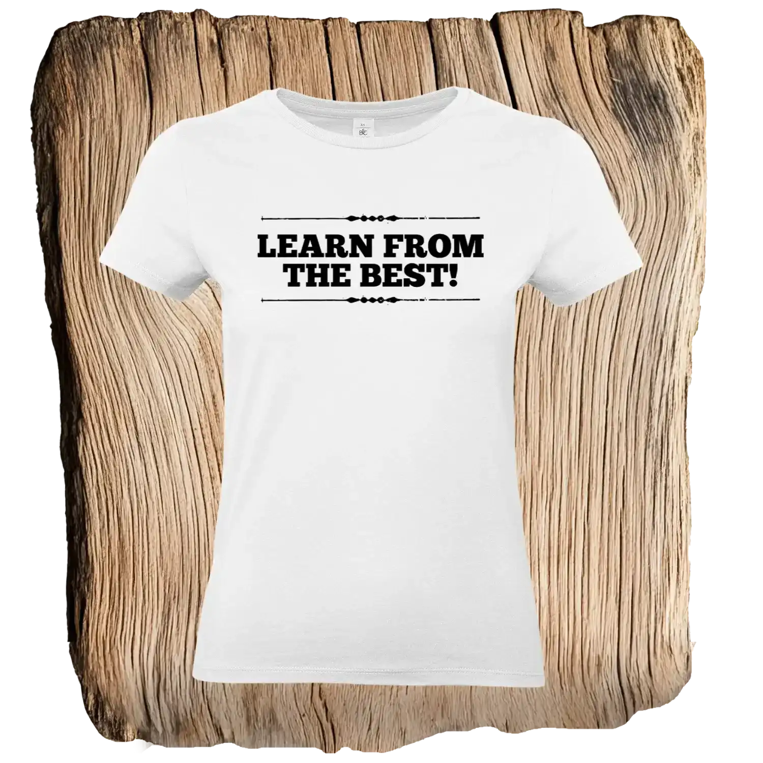 Learn from the Best Frauen T-Shirt - Das Kanu des Manitu