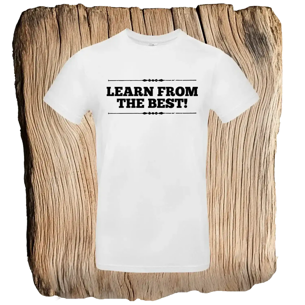 Learn from the Best Unisex T-Shirt - Das Kanu des Manitu