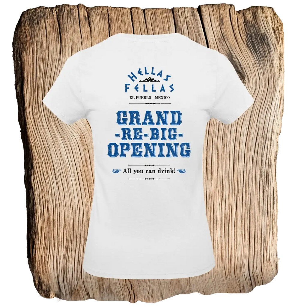 Hellas Fellas Flyer Frauen T-Shirt - Das Kanu des Manitu